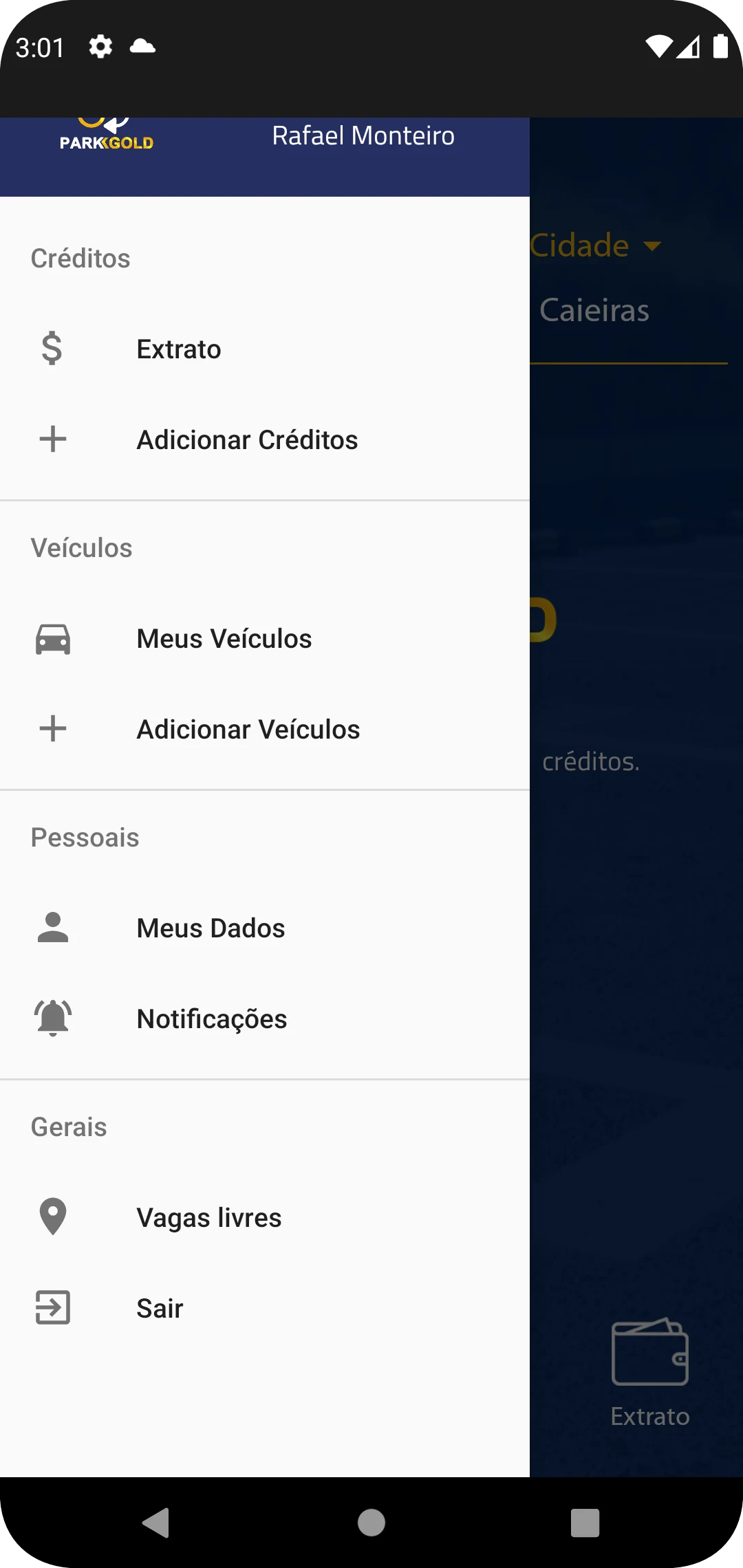 Parkgold Pay screenshot