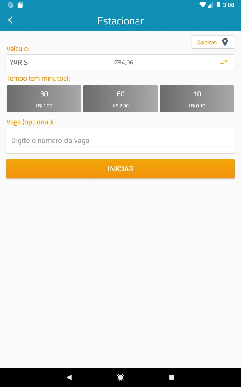 Parkgold Pay screenshot