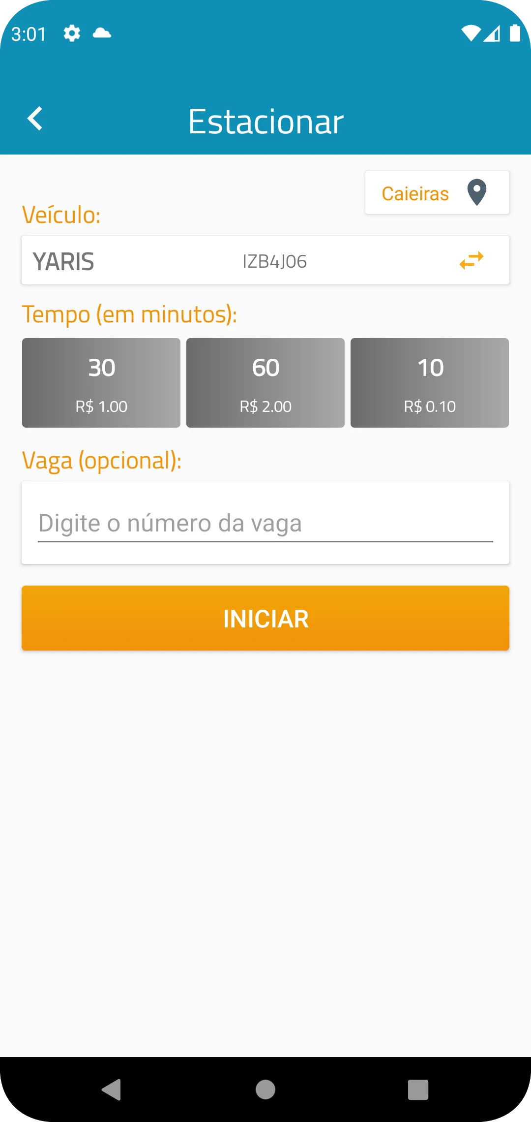 Parkgold Pay screenshot
