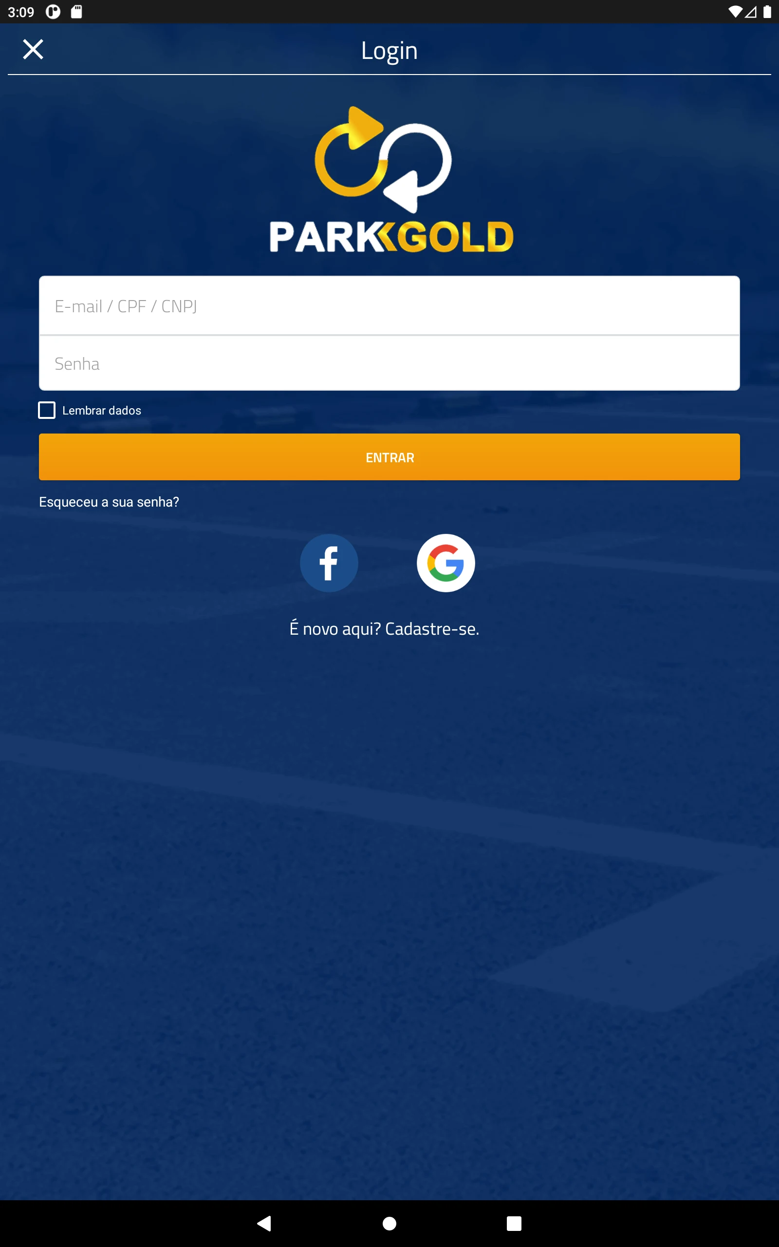 Parkgold Pay screenshot