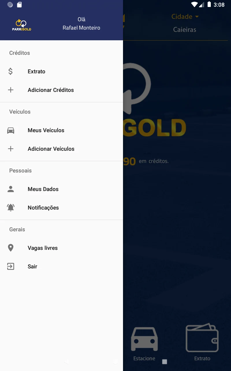 Parkgold Pay screenshot