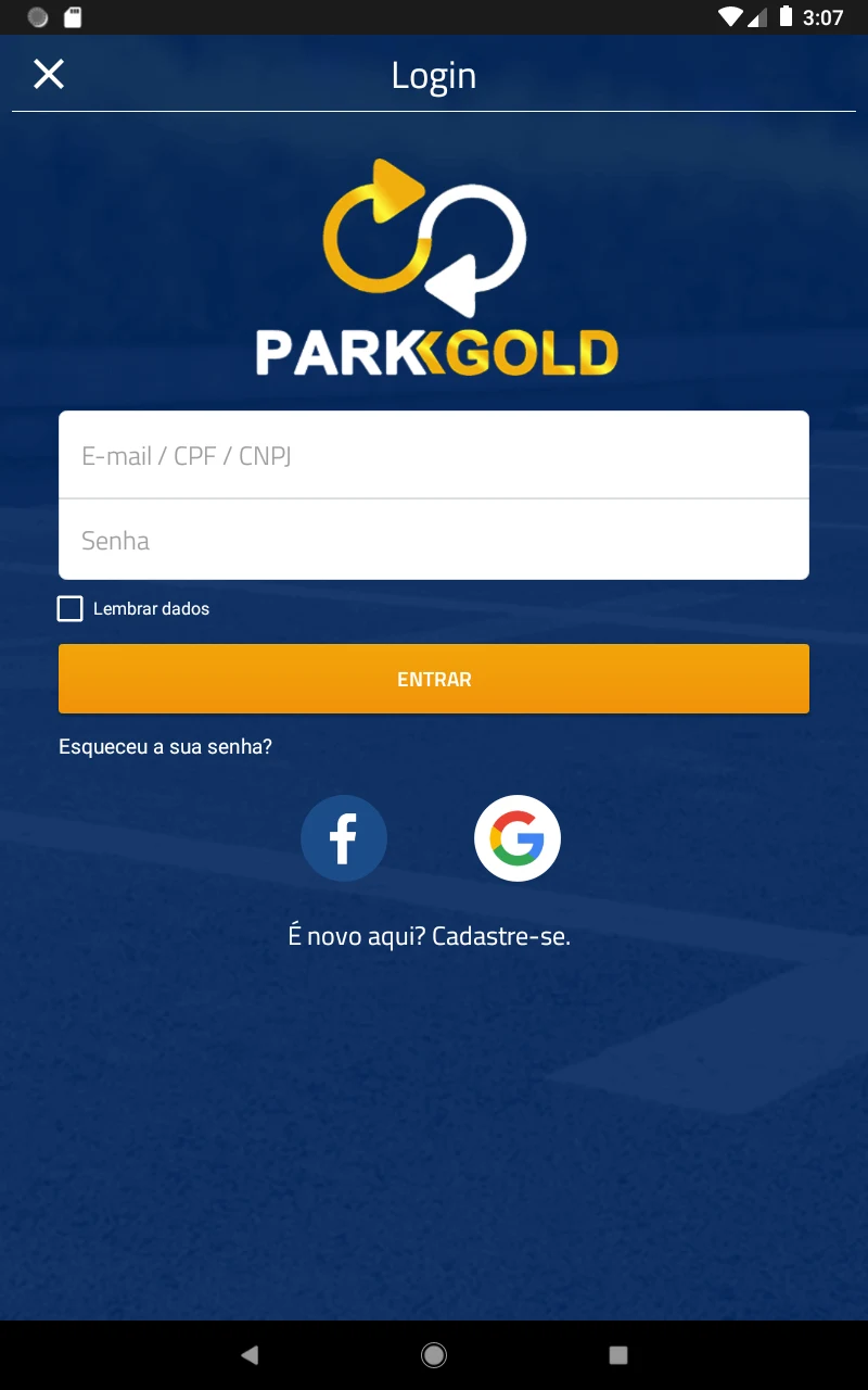 Parkgold Pay screenshot